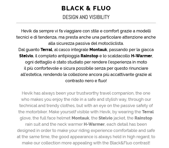 HEVIK BLACK & FLUO