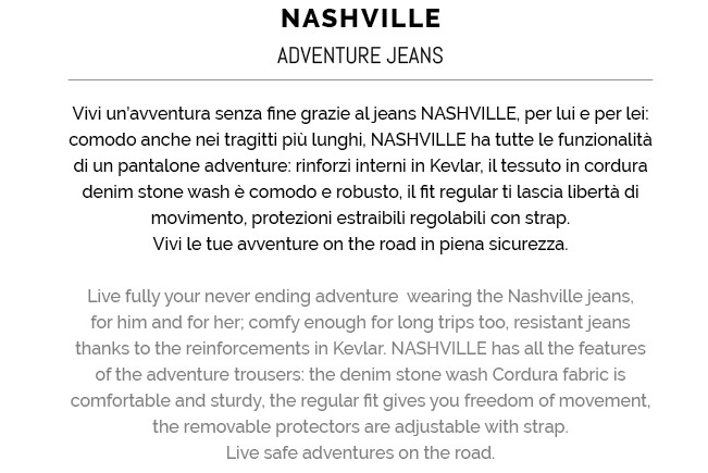 HEVIK NASHVILLE ADVENTURE JEANS